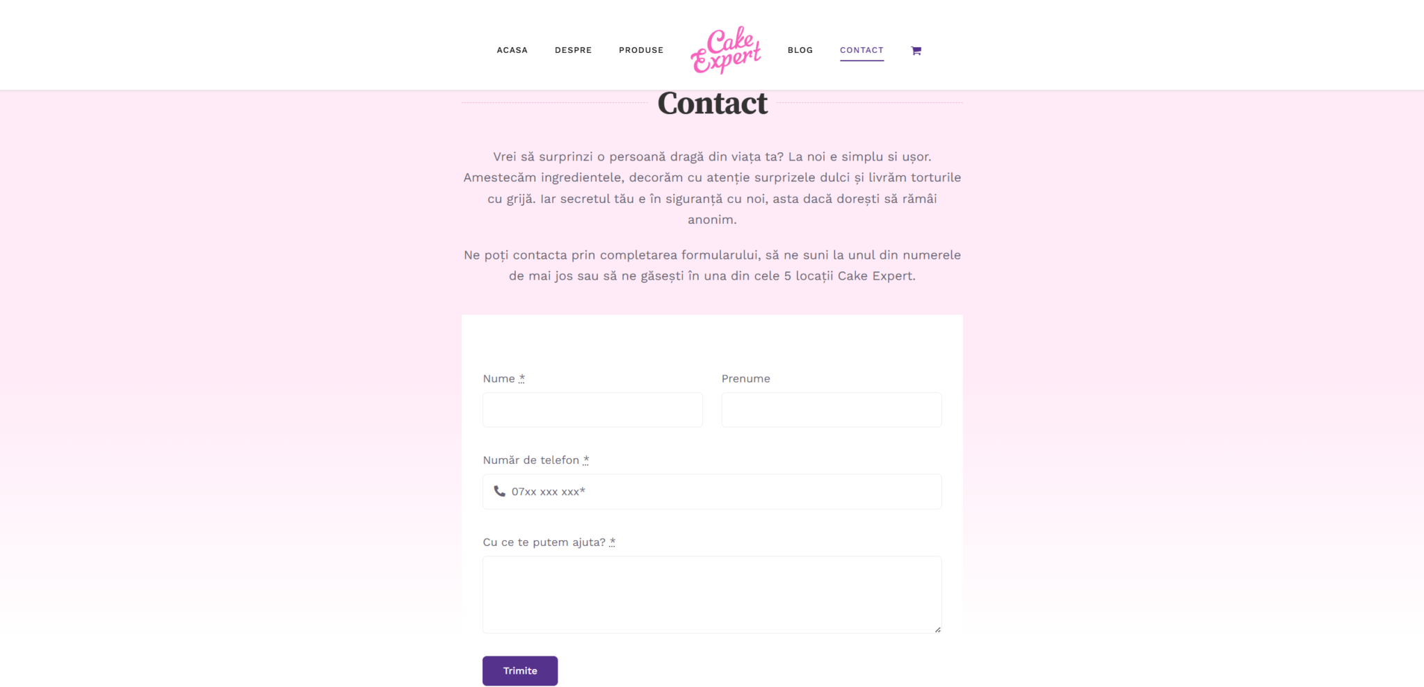 contact vechi